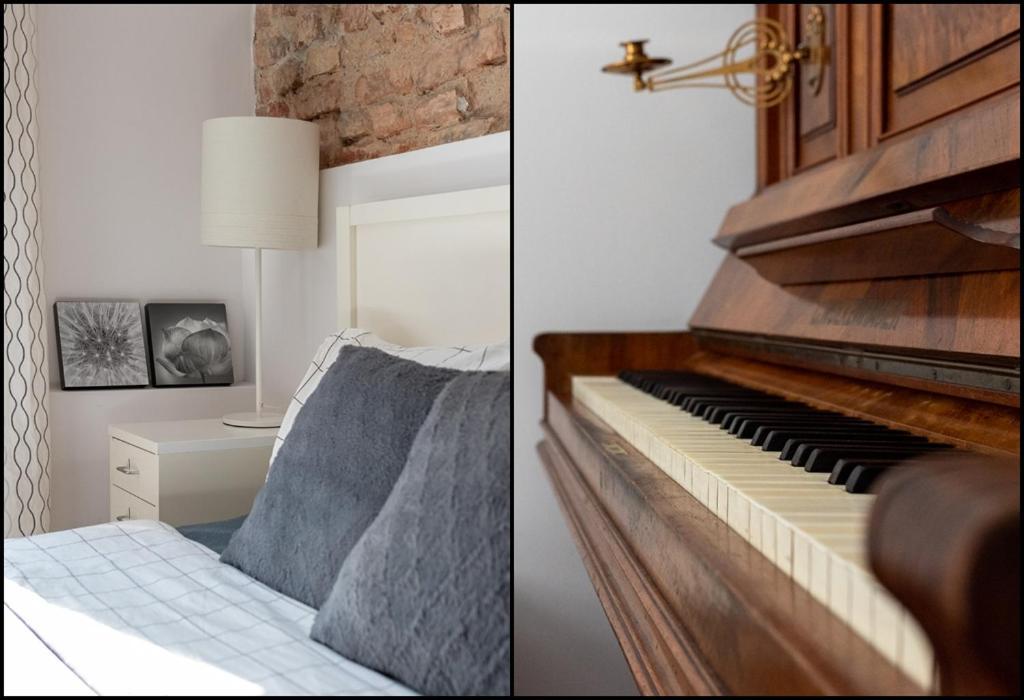 Piano Apartment W Sercu Starego Miasta Gdansk Exterior foto